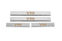 Volvo S90/V90 2016– Nerezové kryty prahů Carmos (4 ks) fotografie 1