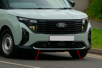Ford Courier 2023– Nerezová ochranná lišta na přední nárazník (1 ks) fotografie 3