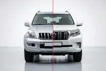 Toyota Land Cruiser Prado 120 2002–2009 Restylingový body kit pro Toyota Land Cruiser Prado 150 2017+ fotografie 1