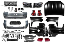 Toyota Land Cruiser Prado 120 2002–2009 Restylingový body kit pro Toyota Land Cruiser Prado 150 2017+ fotografie 2