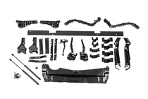 Toyota Land Cruiser Prado 120 2002–2009 Restylingový body kit pro Toyota Land Cruiser Prado 150 2017+ fotografie 29