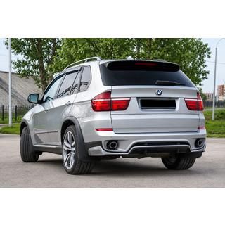 Zadní difuzor na zadní nárazník (2010-2013, k lakování) BMW X5 E70 2007–2013 fotografie 1