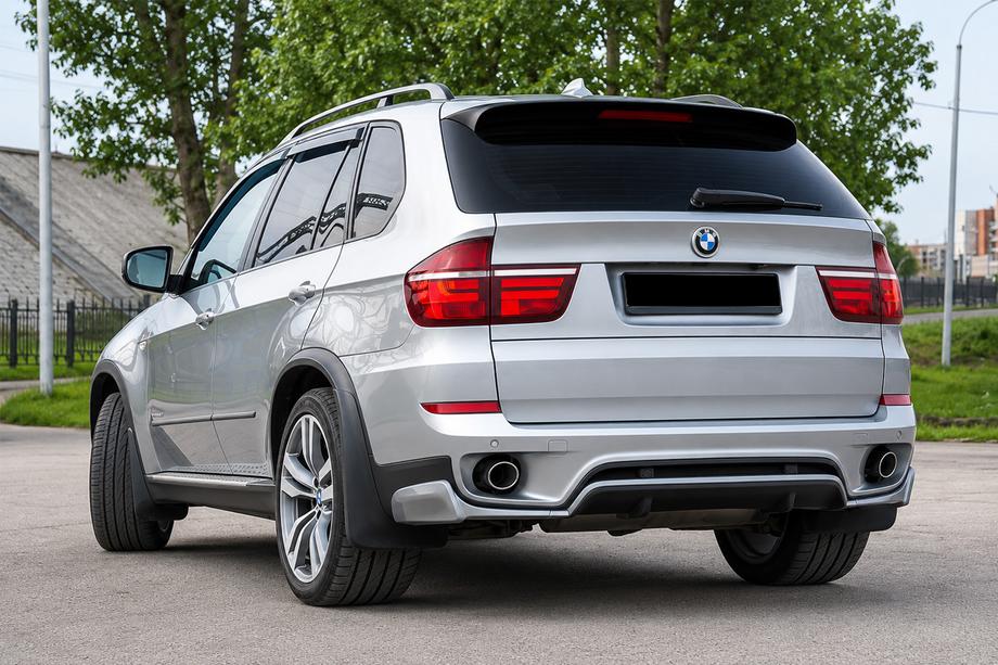 BMW X5 E70 2007–2013 Zadní difuzor (pro 2010-2013 Base, k lakování) Image