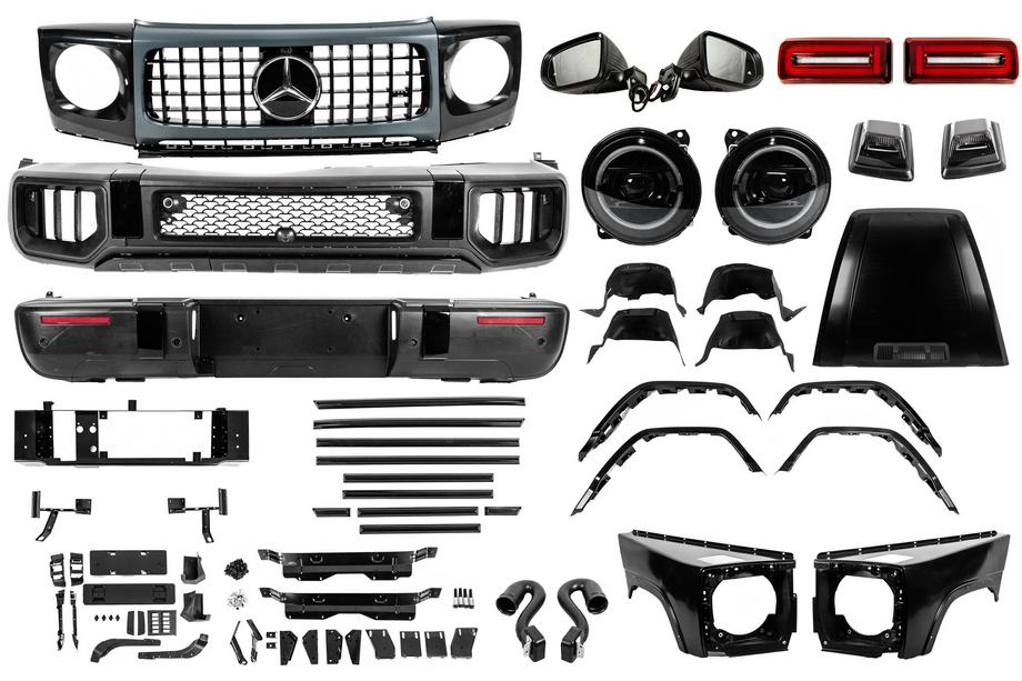 Mercedes G-Class W463 1990–2018 Restylingový kit pro W465 2025 G63 Image