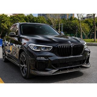 Přední lip nástavec Paradigm V-1 (2018-2022, pravý karbon) BMW X5 G05 2019–2026 fotografie 1