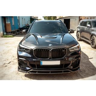 Přední lip spoiler Paradigm V-2 (2018-2022, pravý karbon) BMW X5 G05 2019–2026 fotografie 4