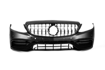 Mercedes C-Class W205 2014–2021 Kompletní sada bodykitu s kapotou a blatníky (C63 AMG) fotografie 11