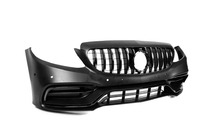 Mercedes C-Class W205 2014–2021 Kompletní sada bodykitu s kapotou a blatníky (C63 AMG) fotografie 13