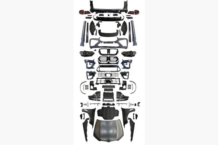 BMW X5 F15 2013–2018 Faceliftový kit pro X5M F95 2024 (bez výměny víka kufru) Fotografie 3