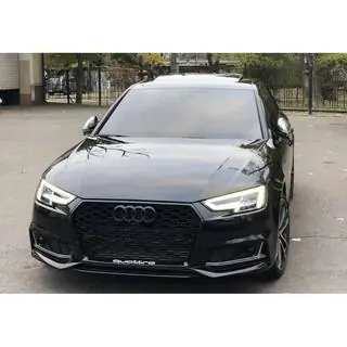 Mřížky mlhových světel s otvorem RS-Style (2015-2019, 2 ks, černé) fotografie 2