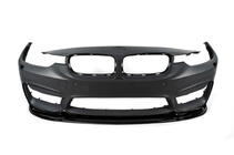 BMW řada 4 F32/F33/F36 2012–2020 Lip spoiler předního nárazníku DPT Lip V-1 (pro M4, černý lesk) fotografie 12