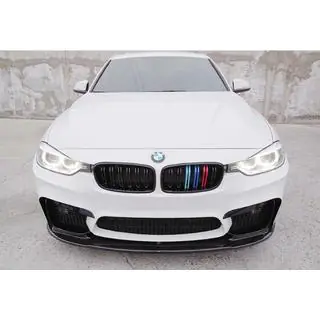 Lip spoiler předního nárazníku DPT Lip V-1 (pro M4, černý lesk) fotografie 1