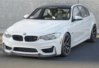 BMW řada 4 F32/F33/F36 2012–2020 Nástavec předního nárazníku DPT Lip V-2 (pro M4, lesklá černá) fotografie 5