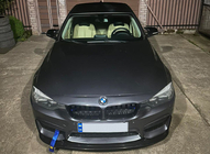 BMW řada 4 F32/F33/F36 2012–2020 Nástavec předního nárazníku DPT Lip V-2 (pro M4, lesklá černá) fotografie 7