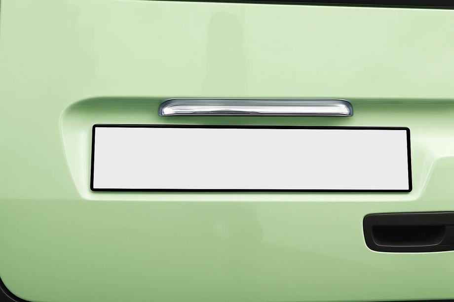 Renault Kangoo 2008–2020 Nerezová lišta nad SPZ Image