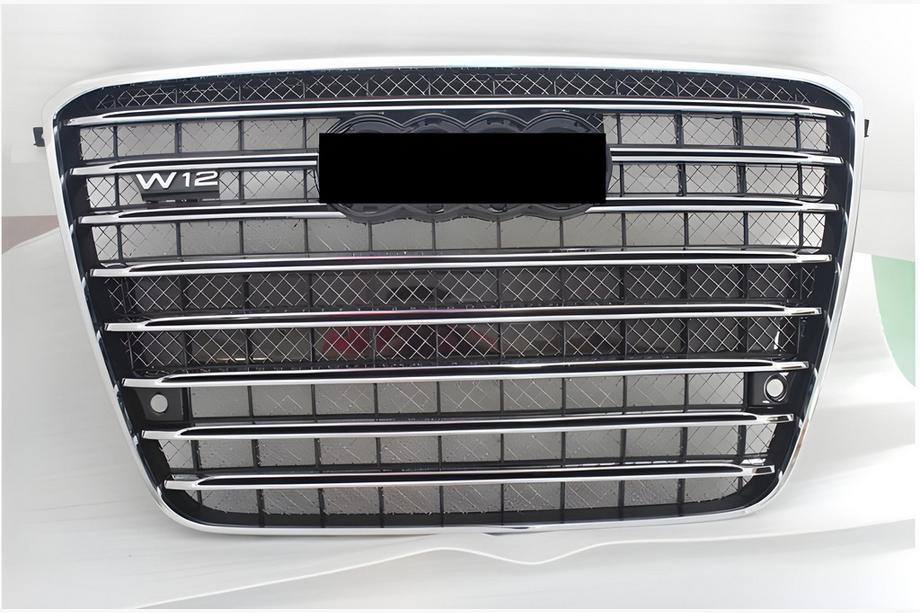 Audi A8 2010–2018 Přední maska chladiče (2010-2013, černá s chromem) Image