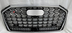 Audi A8 2018– Přední maska S-Style (2022+, chrom s černou) fotografie 1
