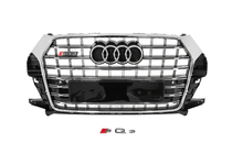 Audi Q3 2011–2019 Přední maska SQ-Style (2015-2019, černá s chromem) fotografie 1