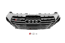Audi Q3 2011–2019 Přední maska SQ-Style (2015-2019, černá s chromem) fotografie 4