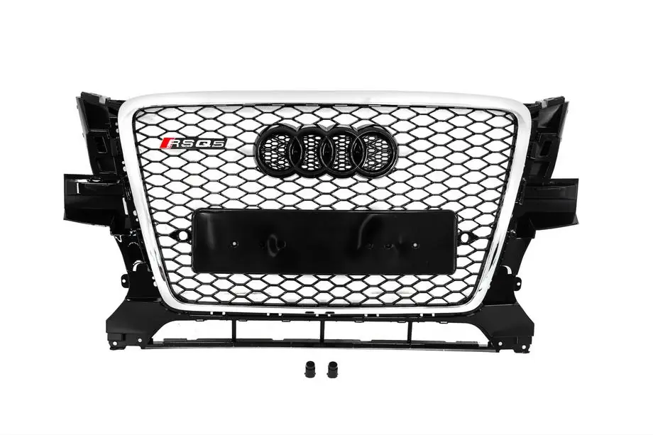 Audi Q5 2008–2017 Přední maska chladiče RSQ-Style (2008-2012, černá s chromem) Image