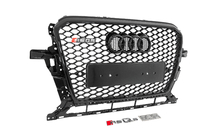 Audi Q5 2008–2017 Přední maska chladiče RSQ-Style s nápisem Quattro (2012-2017, černá) fotografie 3