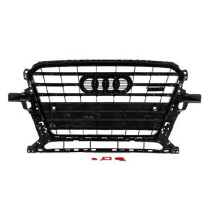 Přední maska chladiče SQ-Style (2012-2017, černá s chromem) Audi Q5 2008–2017 fotografie 4