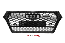 Audi Q5 2017–2025 Přední maska chladiče RSQ-Style (2017-2020, černá) fotografie 5
