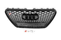Audi Q7 2005–2015 Přední maska chladiče RSQ-Style (černá) fotografie 4