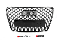 Audi Q7 2005–2015 Přední maska chladiče RSQ-Style (černá s chromem) fotografie 1