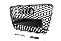 Audi Q7 2005–2015 Přední maska chladiče RSQ-Style (černá s chromem) fotografie 2