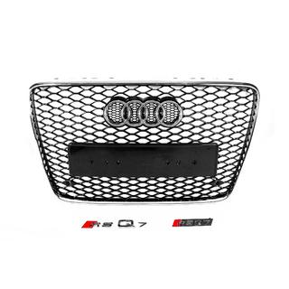 Přední maska chladiče RSQ-Style (černá s chromem) Audi Q7 2005–2015 fotografie 1