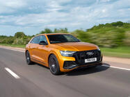 Audi Q8 2018– Přední maska chladiče SQ-Style (2018-2023, černá) fotografie 7