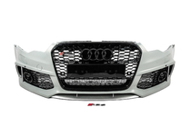 Audi A6 C7 2011–2017 Přední nárazník s černou maskou RS6-Style (2011-2014) fotografie 1