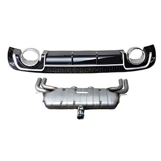 Zadní difuzor s koncovkami V-2 (pro S/S-Line, 2012-2020) Audi A3 2012–2020