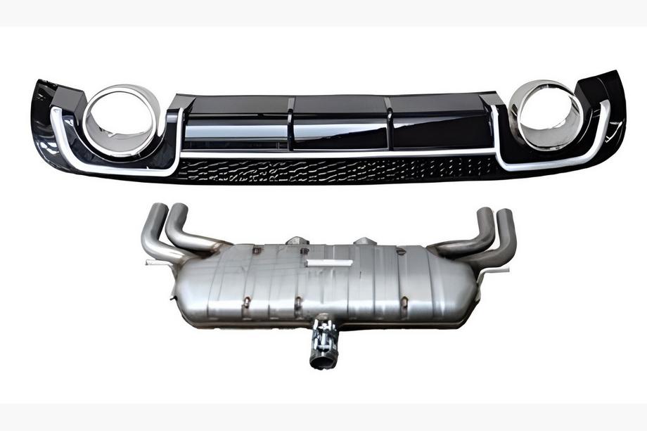 Audi A3 2012–2020 Zadní difuzor s koncovkami V-2 (pro S/S-Line, 2012-2020) Image