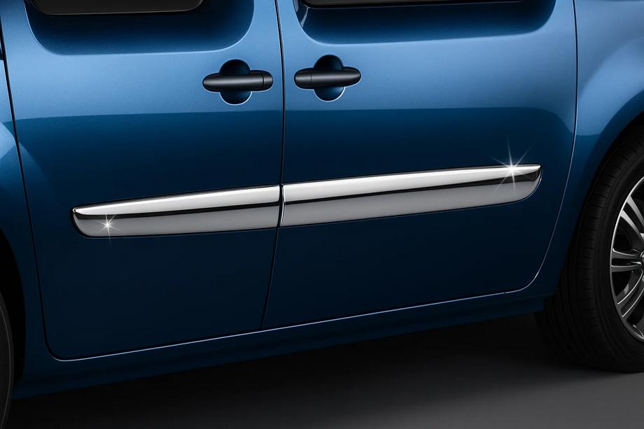 Renault Kangoo 2008–2020 Dveřní lišty (2011-2014, 4 ks, nerez) Fotografie 1