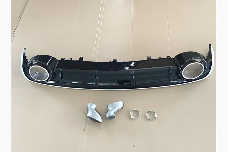 Audi A6 C7 2011–2017 Zadní difuzor s koncovkami výfuku RS-Style V-2 (2014-2017) Image