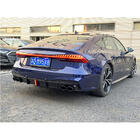 Audi A7 2018– Zadní difuzor s koncovkami výfuku S-Style fotografie 1