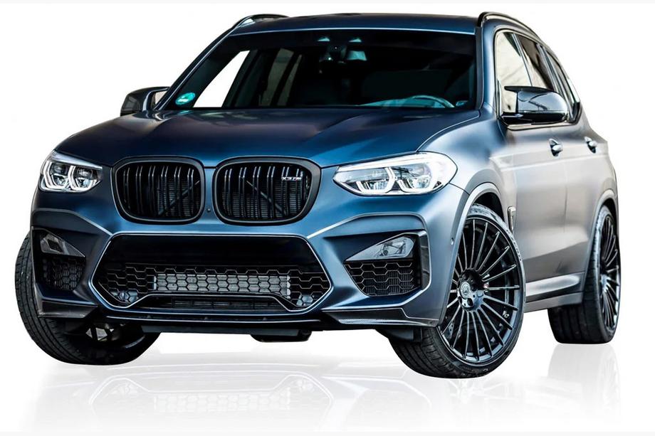 BMW X3 G01 2018– Ledvinky M-Look (lesklá černá) Image