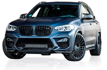 BMW X4 G02 2018– Ledvinky M-Look (černý lesk) fotografie 2