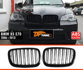 BMW X6 E71 2008–2014 Mřížky ledvinek M-Look V1 (lesklá černá) fotografie 2