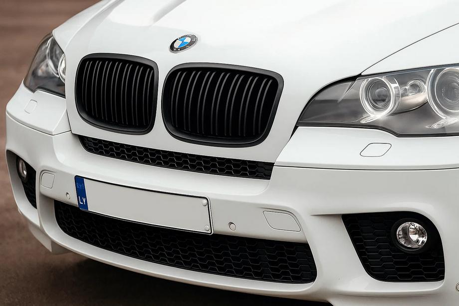BMW X6 E71 2008–2014 Mřížky ledvinek M-Look V1 (lesklá černá) Image