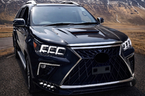 Toyota Hilux 2015– Přední světlomety Lexus-design V2 2015-2019 (2 ks) fotografie 2