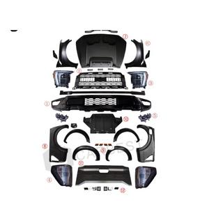 Sada bodykitu (design F150 Raptor 2023) Ford Ranger 2011–2022 fotografie 2