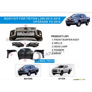 Faceliftový upgrade kit 2020 (sada) Mitsubishi L200 2015–2024