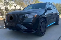 Mercedes GLS X167 2019– Sada bodykitu GLS900 BRB Black ABS (pro GLS63) fotografie 3
