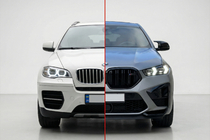 BMW X6 E71 2008–2014 Facelift sada pro X6M F96 LCI fotografie 1