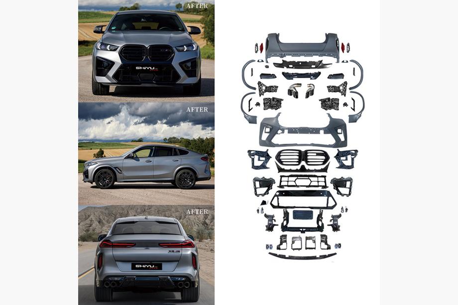 BMW X6 G06 2019–2027 Kompletní bodykit X6M F96 LCI (pro 2023+) Fotografie 1