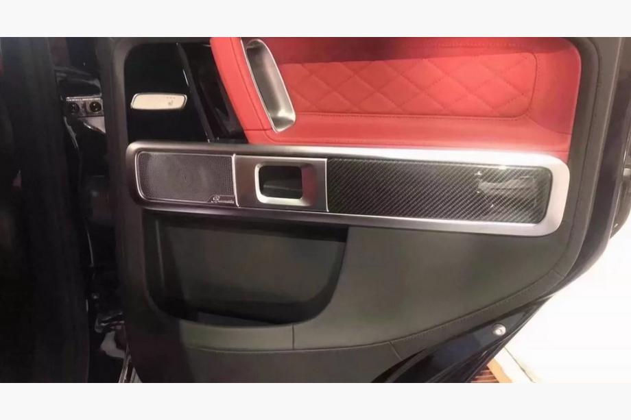 Mercedes G-Class W463 2018–2024 Sada karbonových vložek do palubní desky Image