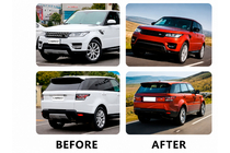 Range Rover Sport 2014–2022 Sada bodykitu Black Pack (2013-2017) fotografie 1